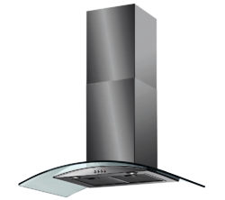 BAUMATIC BT9.3GL Chimney Cooker Hood - Stainless Steel